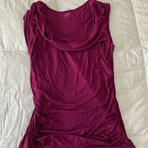 LOFT purple shirt